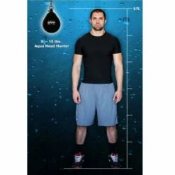 Aqua Head Hunter 9" Training Bag - Black Eye 15lbs -REFLEX Sales Shop aqua head hunter 9 training bag black eye 15lbs 3 2732 p