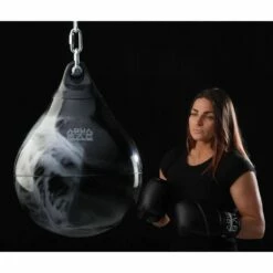 Aqua Punching Bag 18" - Haymaker Black 120lbs -REFLEX Sales Shop aqua punching bag 18 haymaker black 120lbs 4 7699 1 p