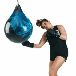 Aqua Punching Bag 21" - Bad Boy Blue 190lbs -REFLEX Sales Shop aqua punching bag 21 bad boy blue 190lbs 6 7707 p