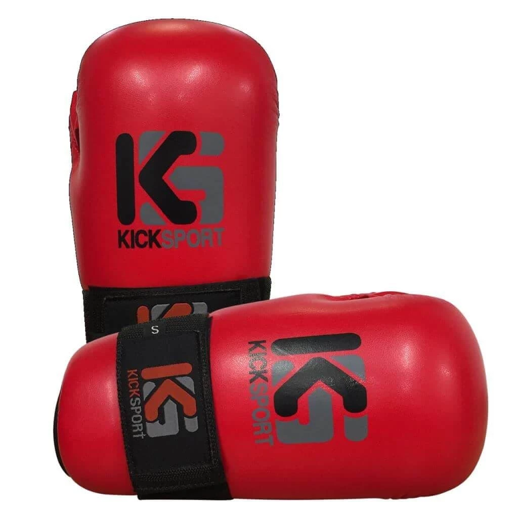 Kicksport Point Fighter Gloves "Fight" Red 4 Kicksport Point Fighter Gloves "Fight" Red - Image 2