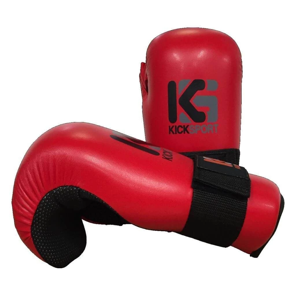 Kicksport Point Fighter Gloves "Fight" Red 3 Kicksport Point Fighter Gloves "Fight" Red