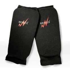 Reflex Elasticated Shin Guards Black
