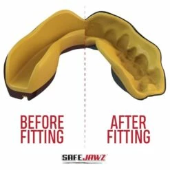 SafeJawz Extro Goldie Mouth Guard -REFLEX Sales Shop safejawz extro goldie mouth guard 4 8450 p