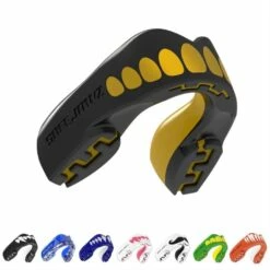SafeJawz Extro Goldie Mouth Guard -REFLEX Sales Shop safejawz extro goldie mouth guard 5 8450 p