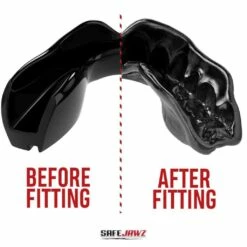 SafeJawz Intro Mouth Guard Black -REFLEX Sales Shop safejawz intro mouth guard black 3 8414 p