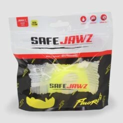 SafeJawz Intro Mouth Guard Fluro Yellow 9 SafeJawz Intro Mouth Guard Fluro Yellow -REFLEX Sales Shop safejawz intro mouth guard fluro yellow 4 8438 p