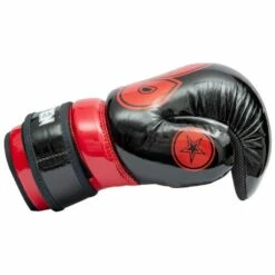 TOP TEN Glossy Block Pointfighter Gloves Black/Red -REFLEX Sales Shop top ten glossy block pointfighter gloves black red 3 1803 p