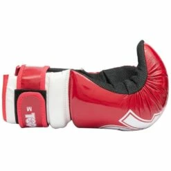 TOP TEN Glossy Block Pointfighter Gloves Red/White -REFLEX Sales Shop top ten glossy block pointfighter gloves red white 4 4445 p