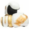 TOP TEN Glossy Block Pointfighter Gloves White/Gold