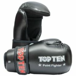 TOP TEN Pointfighter Gloves Black