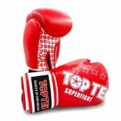 TOP TEN Superfight 3000 Boxing Gloves Red 10oz
