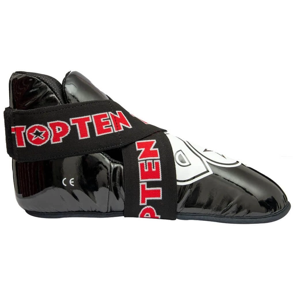 TOP TEN Superlight Glossy Kicks Black/White 4 TOP TEN Superlight Glossy Kicks Black/White - Image 2