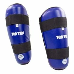 TOP TEN WAKO Shin Guard Blue