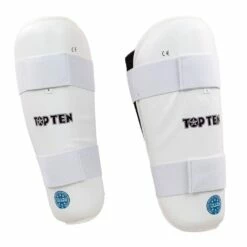 TOP TEN WAKO Shin Guard White