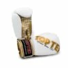 TOP TEN Women's Boxing Gloves White/Gold 10oz -REFLEX Sales Shop top ten women s boxing gloves white gold 10oz 7020 p